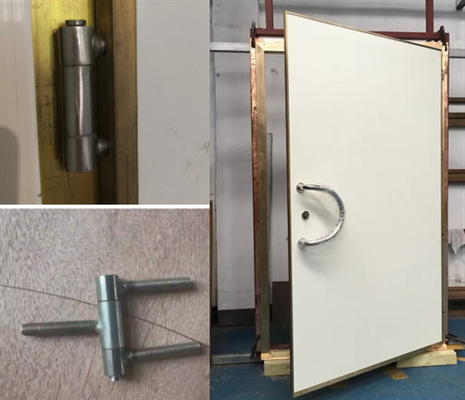 Shielding Hospital Mri Room Door For Rf , Color Custom