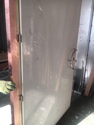 Brass Frame Rf Shielded Doors White Color Manual Opening 1.2m Width