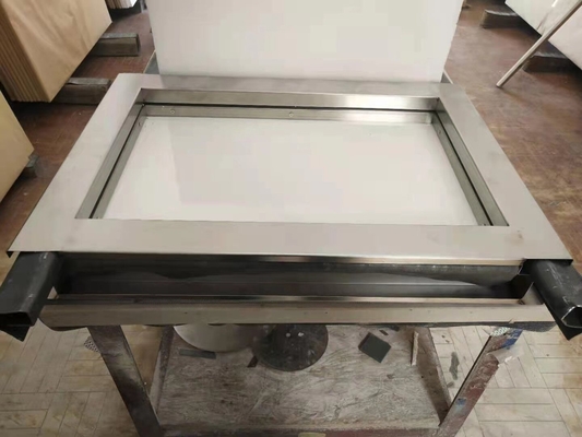 Ct X Ray Room 15mm Lead Glass Radiation With Frame For Control Room
