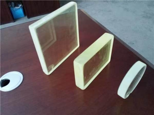 15 Mm*1200 Mm*1000 Mm X Ray Lead Glass Radiation Protection Ct Room Shielding