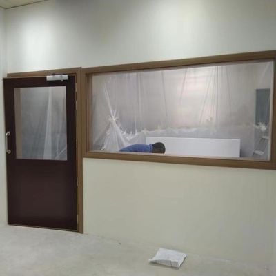 Clear X Ray Protection Glass With Transmittance >90% Reflection <1%