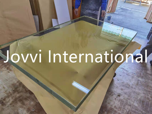 Polished X Ray Lead Glass with Typically 30 to 60 Percent Lead Oxide and Reflection Less Than One Percent Used in Imaging Room Shielding