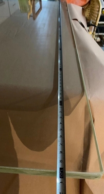 2400 X1200mm Lead Glass For Radiation Protection Glass Shielding Transparent 2cm