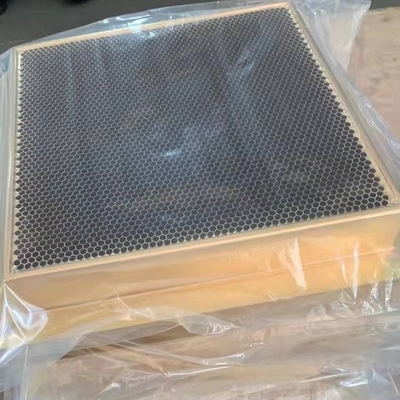 Brass Honeycomb Waveguide Air Vents Core 25mm Thickness For Rf Cage Installation
