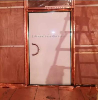 Puerta blindada de RF de rango de frecuencia completo de 10-130 MHz con alta atenuación de 100 dB y blindaje de papel de cobre