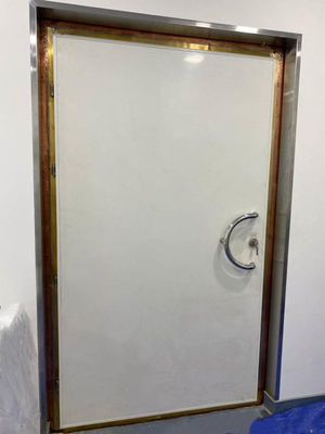 Sistema de doble bloqueo Puerta blindada por RF MRI con rendimiento de protección de 100 dB y dirección de apertura personalizable