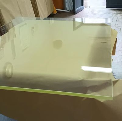 Vidrio de plomo para rayos X equivalente a plomo Pb de 2,5 mm para protección contra radiación de grado médico e industrial con buena resistencia al impacto