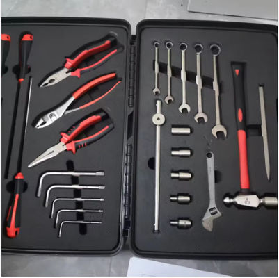 Ergonomic Non Magnetic Tool Kit Incorporating Anti slip Rubber Handle and Corrosion Resistant Features for Professional