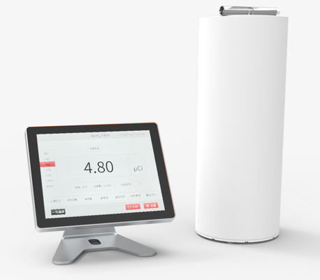 Rate de dosis equivalente 0,00 a 99999μSv/h Detector de radiación nuclear con umbral de alarma ajustable 0,5 μSv/h a 50 MSv/h Peso Aproximadamente 9,8Kg