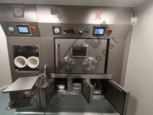 Celda caliente de radiación nuclear controlada por IA con sistema integrado de descontaminación UV-ozono