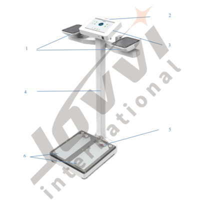 Detector de radiaciones nucleares de β / α / β Límites de detección inferiores de 0,1 μSv/h Área de detección manual de 200 × 120 Cm2 × 4
