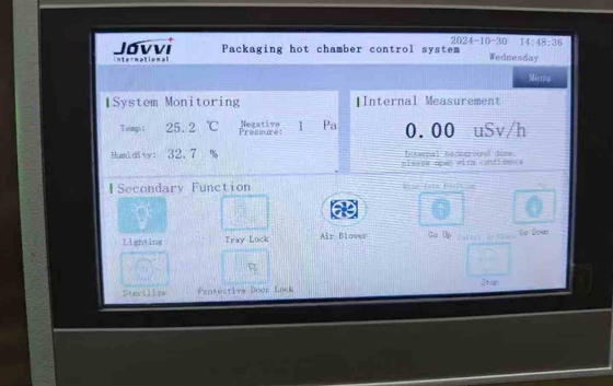 Hot Cell/ Fume Hood for Nuclear Radiation Protection Radionuclide Te99 Lead Equivalent 50mmpb Or Customized Design