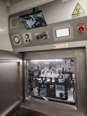 Célula caliente de clase A con chapa de plomo de acero galvanizado para una mejor protección contra la radiación nuclear y un diseño ergonómico