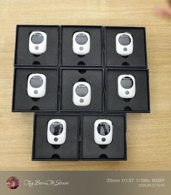 Dosímetro personal de alta precisión ± 20% de error inherente Monitor de radiación personal portátil con alarma rápida