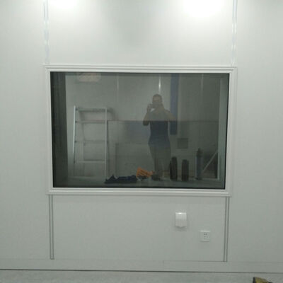 40°C To 85°C RF Shielded Window With Brass Mesh And 5mm Tempered Glass For MRI RF Room Installation