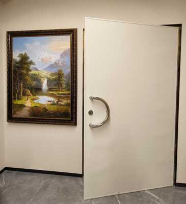 Eficacia de blindaje de 100 dB Ventana blindada por RF con malla de cobre de latón y dirección de apertura personalizable