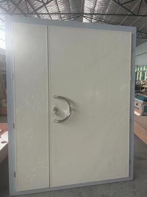 Puerta blindada por RF de doble cuchillo con eficacia de protección de 100 dB y índice de fuego de 90 minutos para centros de datos seguros