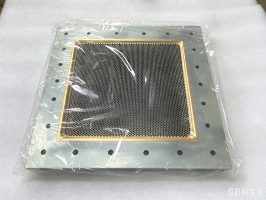 300 mm/600 mm de ancho Ventanas de aire de guía de ondas de panal de miel con alta resistencia a la corrosión y revestimiento anticorrosión opcional
