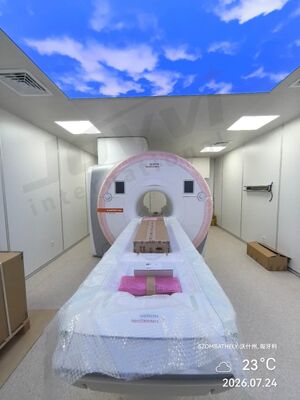 Panel de lámina de cobre personalizado para jaula de blindaje RF de resonancia magnética para imágenes de resonancia magnética