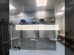 Celda caliente de radiación nuclear ajustable, certificada y que cumple con las normas internacionales de seguridad