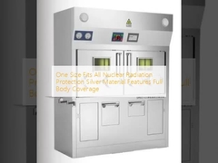 Talla única. Protección contra la radiación nuclear. Material plateado. Características: Cobertura de cuerpo completo.