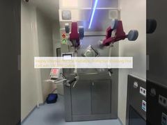 Celda caliente de blindaje de protección contra radiación nuclear altamente efectiva con UV y ozono