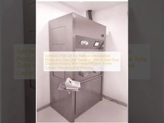 Célula caliente de síntesis para la línea de producción radiofarmacéutica Estándar GMP con monitoreo de dosis en tiempo real con filtración Hepa Filtro de carbono activo presión negativa