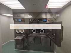 Protección y desinfección nuclear con celda caliente