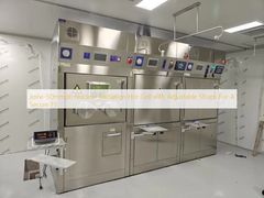 Celda caliente de radiación nuclear Jovvi-50mmpb con correas ajustables para un ajuste seguro