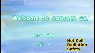 Solución de seguridad de protección contra la radiación de celda caliente