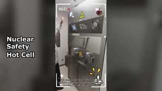 Blindaje de seguridad de celdas calientes contra radiación nuclear