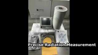 Detector de radiación preciso mide Alfa Beta Gamma